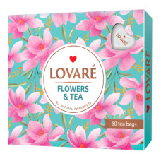 Чай Lovare Flowers & Tea 12 видів по 5 шт (lv.16171)