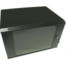 Шафа настінна Hypernet 9U 19" 600x600 (WMNC66-9U-FLAT-BLACK)