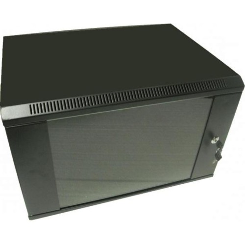 Шафа настінна Hypernet 9U 19" 600x600 (WMNC66-9U-FLAT-BLACK)