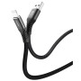 Дата кабель USB 2.0 AM to Lightning 1.0m Jagger T-L814 Black T-Phox (T-L814 black)