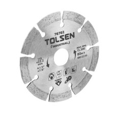 Круг відрізний Tolsen "ПРОФІ" алмазний сегментний 230?22.2х10 мм (76707)