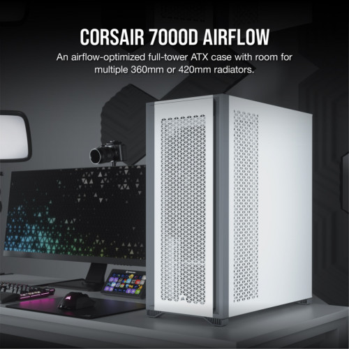 Корпус Corsair 7000D AIRFLOW White (CC-9011219-WW)