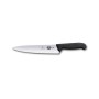 Кухонний ніж Victorinox Fibrox Carving 22 см Serrated Black (5.2033.22)