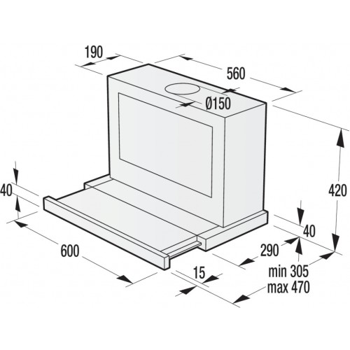 Витяжка кухонна Gorenje BHP623E8X