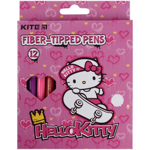 Фломастери Kite Hello Kitty , 12 кольорів (HK21-047)