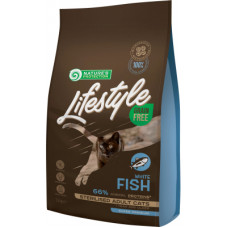 Сухий корм для кішок Nature's Protection Lifestyle Grain Free White Fish Sterilised Adult Cat 1.5 кг (NPLS45802)