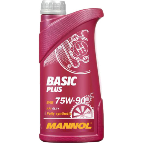 Трансмісійна олива Mannol BASIC PLUS GETRIEBEOEL 1л 75W-90 (MN8108-1)