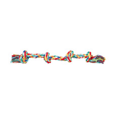Іграшка для собак Trixie Канат плетений з вузлами 54 см (4011905032740)