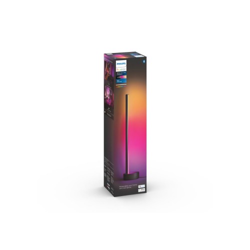 Світильник Philips Hue Signe, 2000K-6500K, RGB, Gradient, ZigBee, димування, 55см, чорний (915005987001)