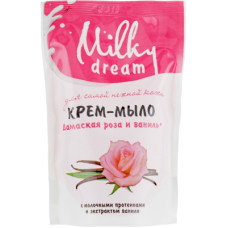 Рідке мило Milky Dream Дамаська троянда і ваніль дой-пак 500 мл (4820205300158)
