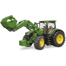 Спецтехніка Bruder трактор John Deere 7R 350 з навантажувачем (03151)