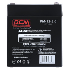 Батарея до ДБЖ Powercom PM-12-5.0, 12V 5Ah (PM-12-5.0)