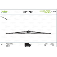 Щітка склоочисника Valeo 628700