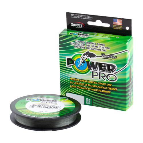 Шнур Power Pro Moss Green 135m 0.06mm 6.5lb/3.0kg (2266.78.23)