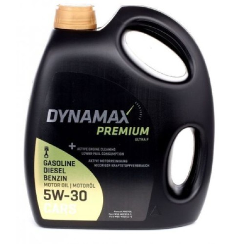 Моторна олива DYNAMAX PREMIUM ULTRA F 5W30 5л (502038)