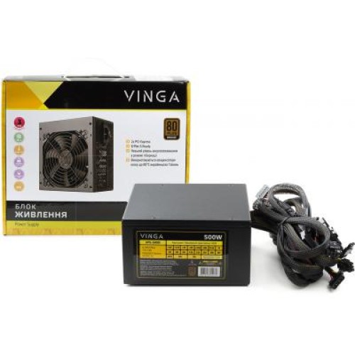 Блок живлення Vinga 500W (VPS-500B)