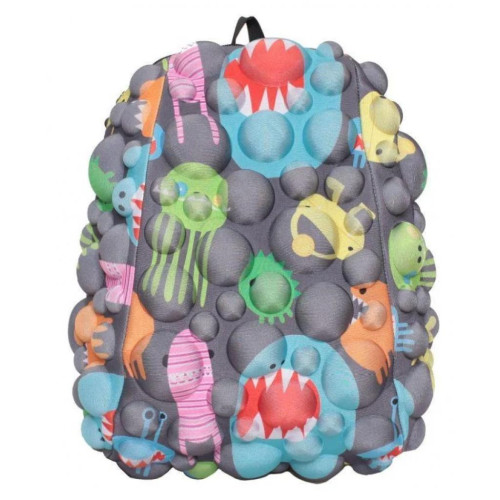 Рюкзак шкільний MadPax Bubble Half On Grrray (M/MON/GRE/HALF)