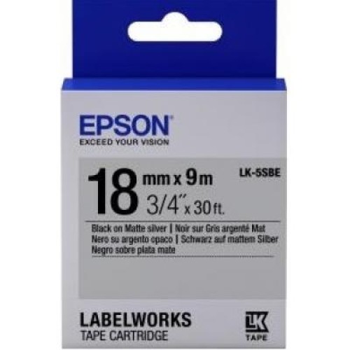 Стрічка для принтера етикеток Epson LK-5SBE (C53S655013)