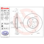 Гальмівний диск Brembo 09.A971.11