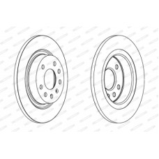 Гальмівний диск FERODO DDF1288