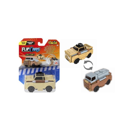 Машина Flip Cars 2 в 1 Парадна вантажівка і Автоцистерна (EU463875-28)