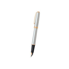 Ручка пір'яна Sheaffer PRELUDE Brushed Chrome GT  FP M (Sh342004)