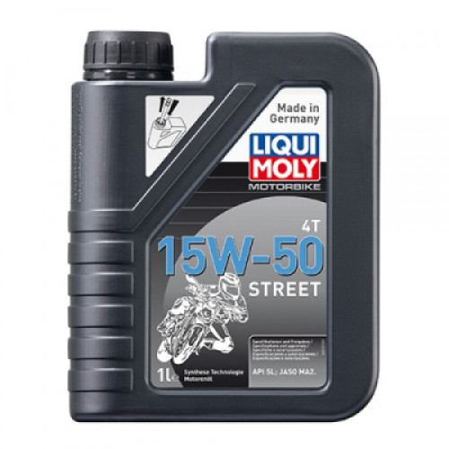 Моторна олива Liqui Moly Motorbike 4T 15W-50 Street 1л. (2555)