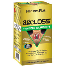 Мультивітамін Natures Plus Комплекс для підтримки Щитовидної Залізи, AgeLoss, 60 капс (NTP8025)