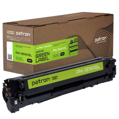 Картридж Patron HP 131X (CF210X) Green Label, black (PN-131XKGL)