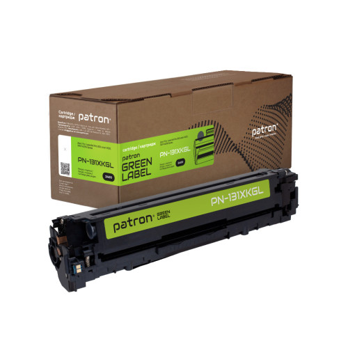 Картридж Patron HP 131X (CF210X) Green Label, black (PN-131XKGL)