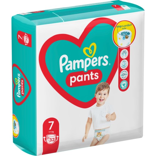 Підгузки Pampers Pants Розмір 7 (17+ кг) 32 шт (8006540374559)