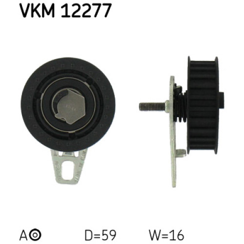 Ролик натягувача ременя SKF VKM 12277