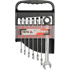 Ключ Yato ключів комбінованих з тріскачкою (YT-0208)