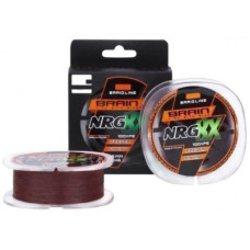 Шнур Brain fishing NRG 8X sinking 200m 7.2kg brown 0.08mm (1858.20.87)