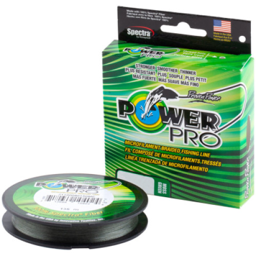 Шнур Power Pro Moss Green 135m 0.08mm 9lb/4.0kg (2266.78.24)