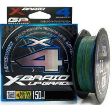 Шнур YGK X-Braid Upgrade X4 Multi Color 150m 0.4/0.104mm 8lb/3.6kg (5545.04.13)