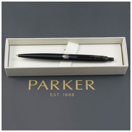 Ручка кулькова Parker JOTTER 17 XL UKRAINE Monochrome Black BT BP Тризуб (12432_TR)