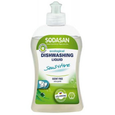 Засіб для ручного миття посуду Sodasan органічний Sensitive 500 мл (4019886023566)