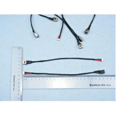 Роз'єм живлення ноутбука з кабелем для Lenovo PJ520 (5.5mm x 2.5mm), 6-pin, 20 см универсальный (A49027)