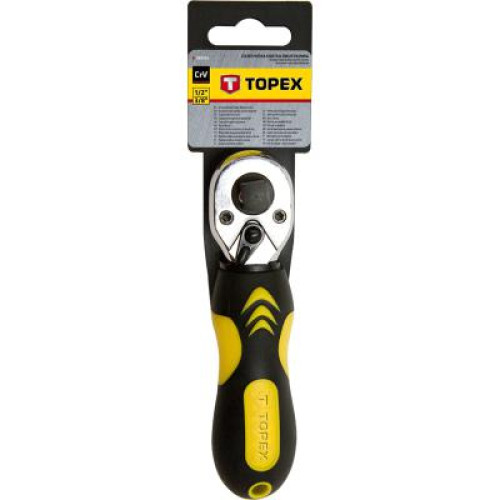 Ключ Topex трещётка1/2" x 3/8", 135 мм (38D543)