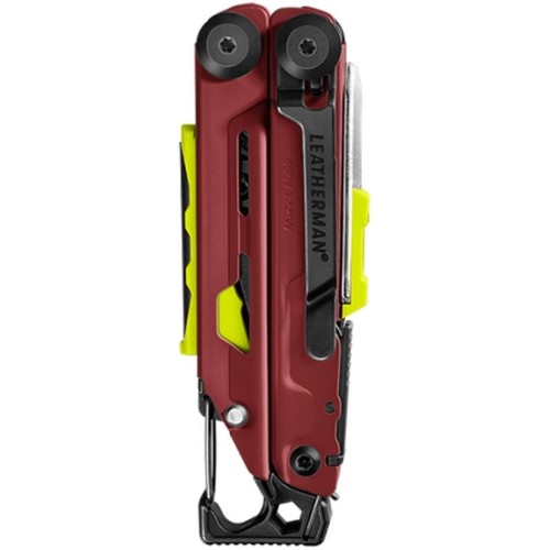 Мультитул Leatherman SIGNAL CRIMSON, синтетический чехол, картонна коробка (832745)