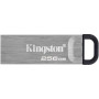 USB флеш накопичувач Kingston 256GB DT Kyson Silver/Black USB 3.2 (DTKN/256GB)