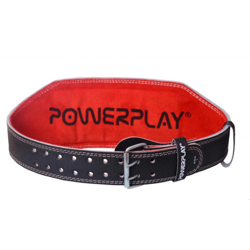 Атлетичний пояс PowerPlay 5053 Black/Red XS (PP_5053_XS_Black)
