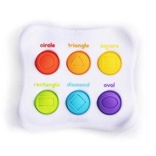 Розвиваюча іграшка Fat Brain Toys Сенсорна Колір Форма Dimpl Duo Брайль (F208EN)