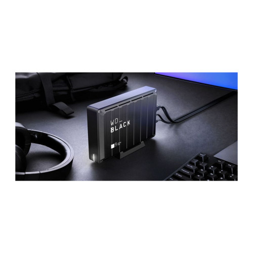 Зовнішній жорсткий диск 3.5" 8TB BLACK D10 Game Drive WD (WDBA3P0080HBK-EESN)