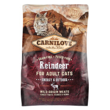 Сухий корм для кішок Carnilove Cat Energy and Outdoor 2 кг (8595602512256)