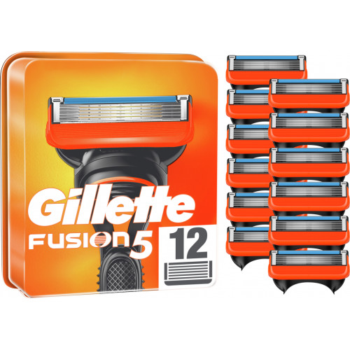 Змінні касети Gillette Fusion 12 шт. (7702018441075)