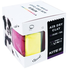 Пластилін Kite Dogs повітряний 12 кольорів + формочка (K22-135)