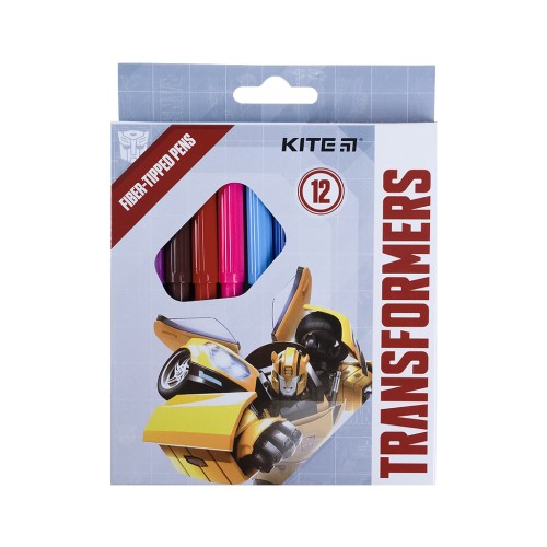 Фломастери Kite Transformers , 12 кольорів (TF21-047)