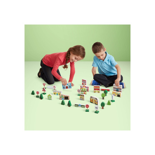 Ігровий набір Melissa&Doug дерев'яний "Місто" (MD14796)